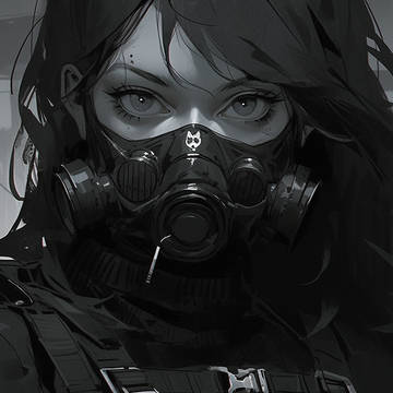 Mask girl