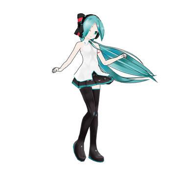 ポニテのミク
