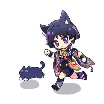 猫猫向前冲！