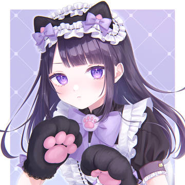 猫メイドさん🐈‍⬛💜