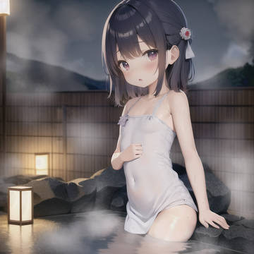 水着だと一緒に入ってくれる子