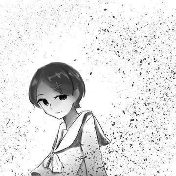 まるで天使のように微笑む