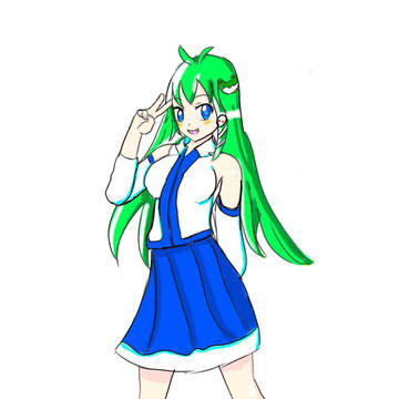 早苗ちゃんでピース