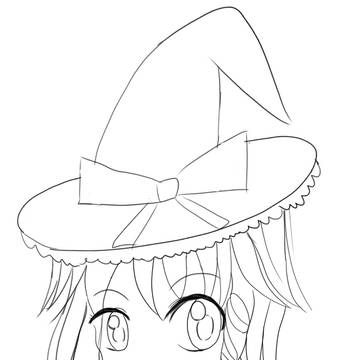 魔理沙ちゃん下書き