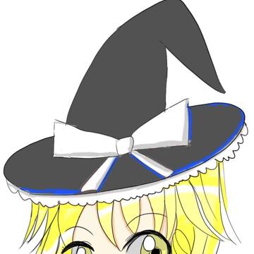 魔理沙ちゃん色塗り完了!