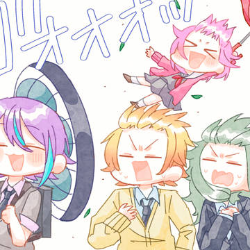 超強風オールバック