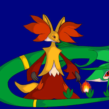 ジャローダとマフォクシー