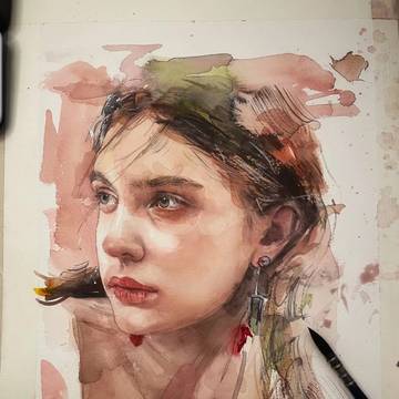 Drawn by my real friend.