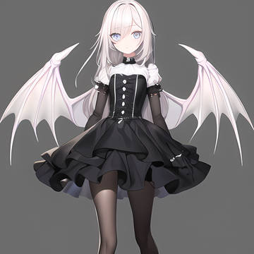 ドラゴン化した美少女