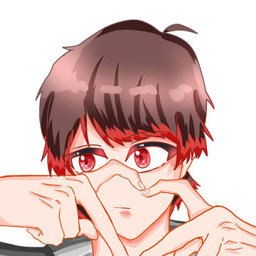 急いで描いた