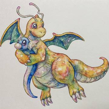 カイリュー&ミニリュウ