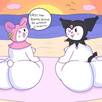 Kuromi and My Melody