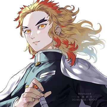 煉獄さん誕生日絵2023