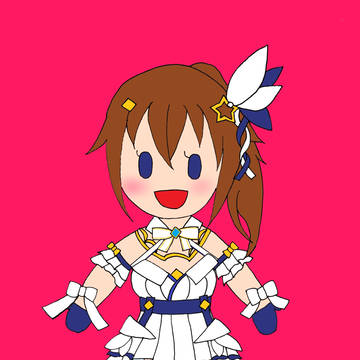 そらちゃんドレスマスコット(๑╹ᆺ╹)