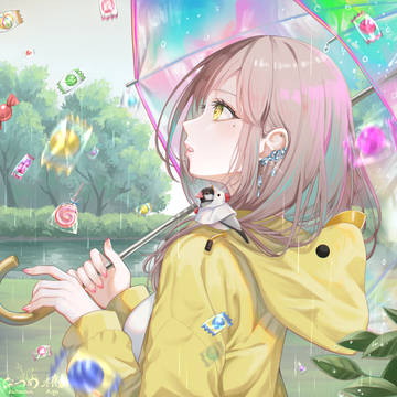 飴と雨と鳥と女の子