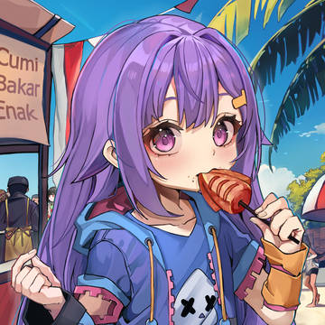 Ika eating grilled squid