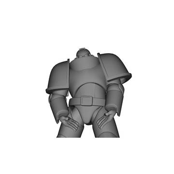 Warhammer Designdoll Spacemarine