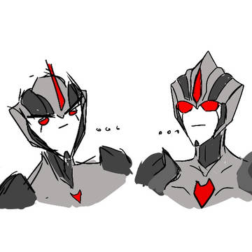 Starscream and Ultra Starscream