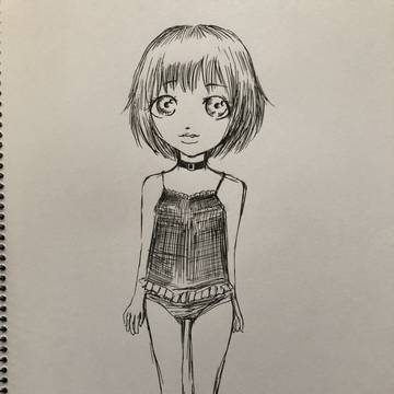 ドール風着色前