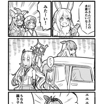 にじホロぶる団水着回