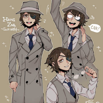 Suit Hans Zoe👔🧑🔬💜