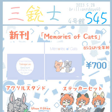 ブリデ40 お品書き&サンプル