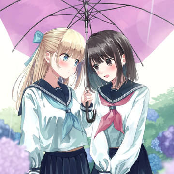 雨の日の帰り道