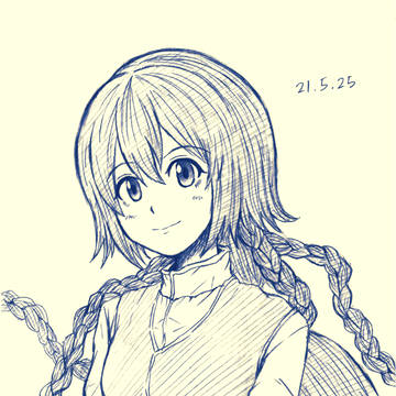 ラフ画まとめ（オリキャラ）その３