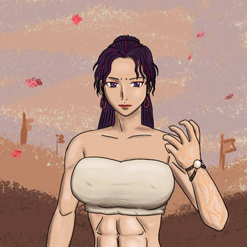 各方英雄との結義し、神獣たちと共に戦うの巨乳義勇士