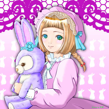 パステルロリータ少女