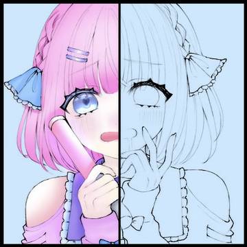 塗り絵です✏️