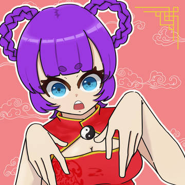 オリキャラのチャイナちゃん🇨🇳