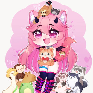 Demon Girl | 鬼娘 |  Commission001