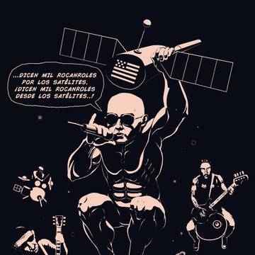 Rock and roll from satellites