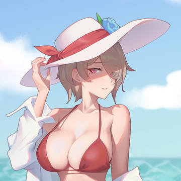 夏日泳装丽塔