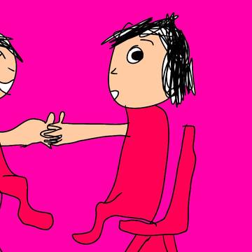 妄想は一瞬にして