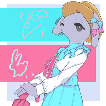 もふもふのお嬢さん