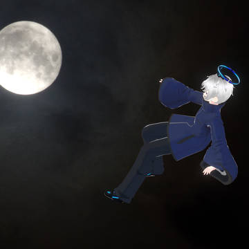 月に吠える
