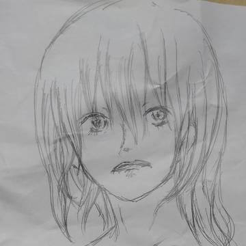 眠れなくて描いた無心絵