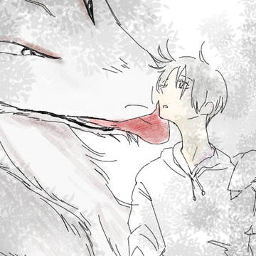 斑夏落書き