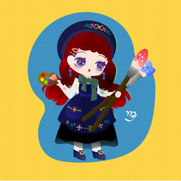 絵描きさん🎨˖ ࣪