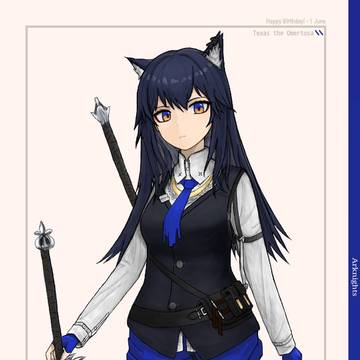 Happy Birthday Texas! - 明日方舟