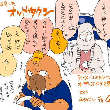 オッドタクシーを見た