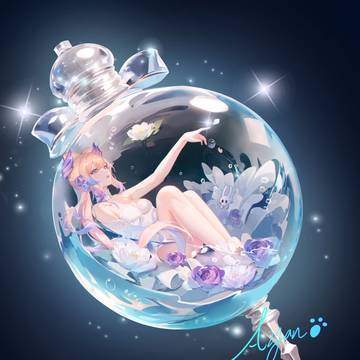 【绘画Ayan】PuPu~礼物心海~