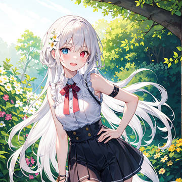 水手服小白毛