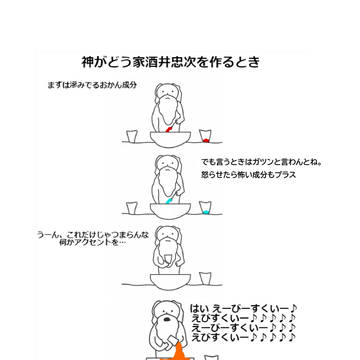 神がどう家徳川四天王+αを作るとき