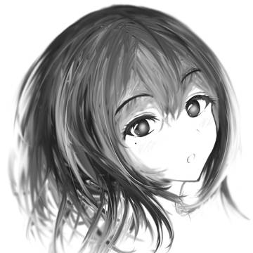一色描き