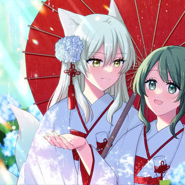 狐のジューンブライド