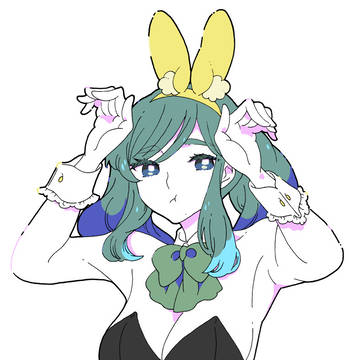 5月に描いたバニーガール達