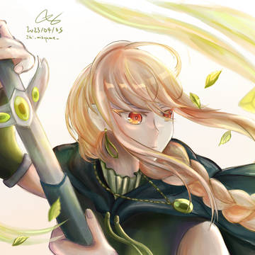 Original character 剣と淑女